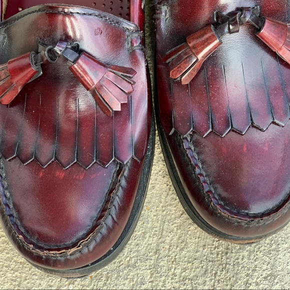 HOST PICK❗️Burgundy Tassle Loafers | Sz 7.5 - Picture 6 of 8